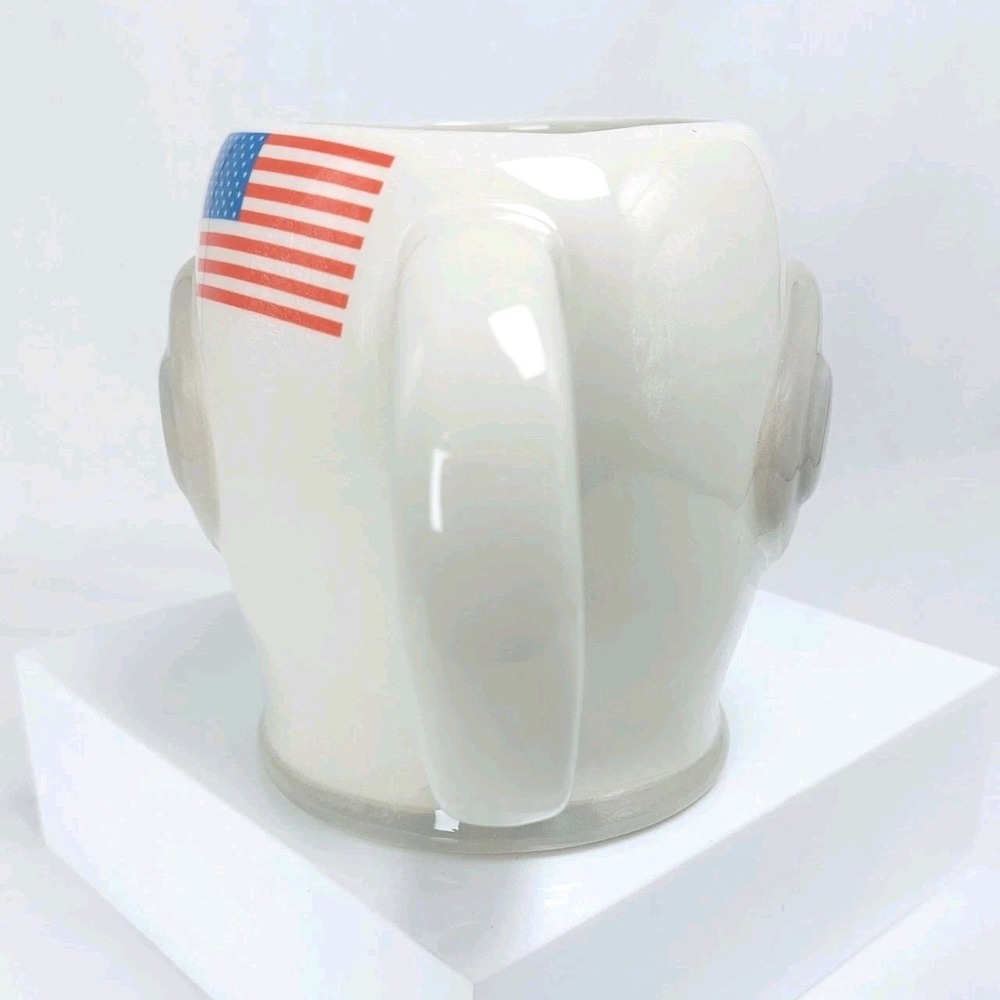 Astronaut Helmet 3D Shaped Coffee Mug Milky Way Space NASA 4.5" - Picture 3 of 6